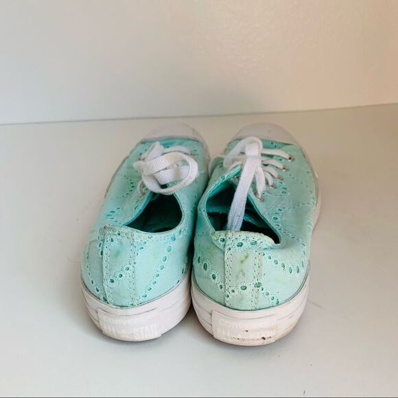 Converse Mint Eyelet Sneakers‎ - Picture 4 of 7